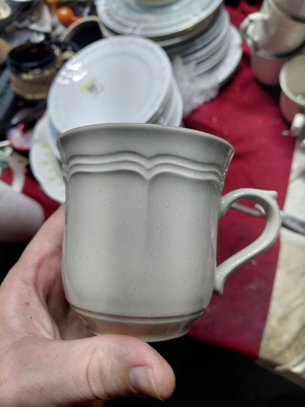 Southampton Stoneware Japan Ivory Coffee Mug